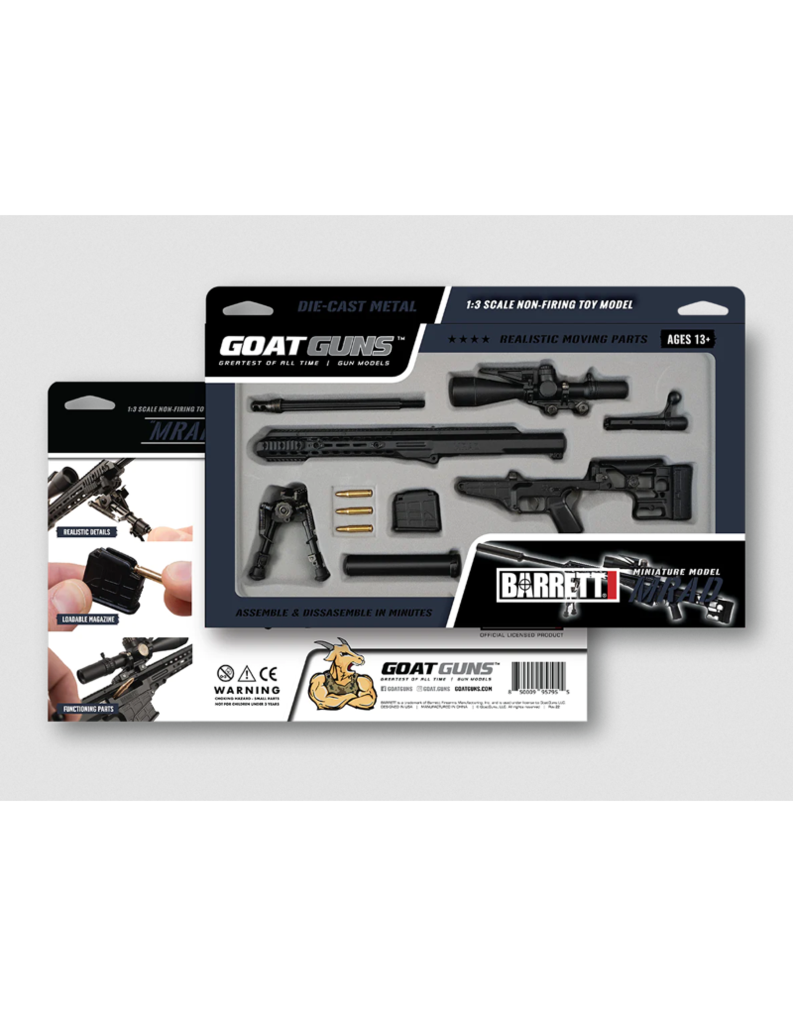 Goat Guns GG-MRADBLACK MRAD Model - Black