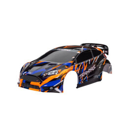 Traxxas TRA7427-ORNG  BODY FORD FIESTA ST RALLY VXL ORNG
