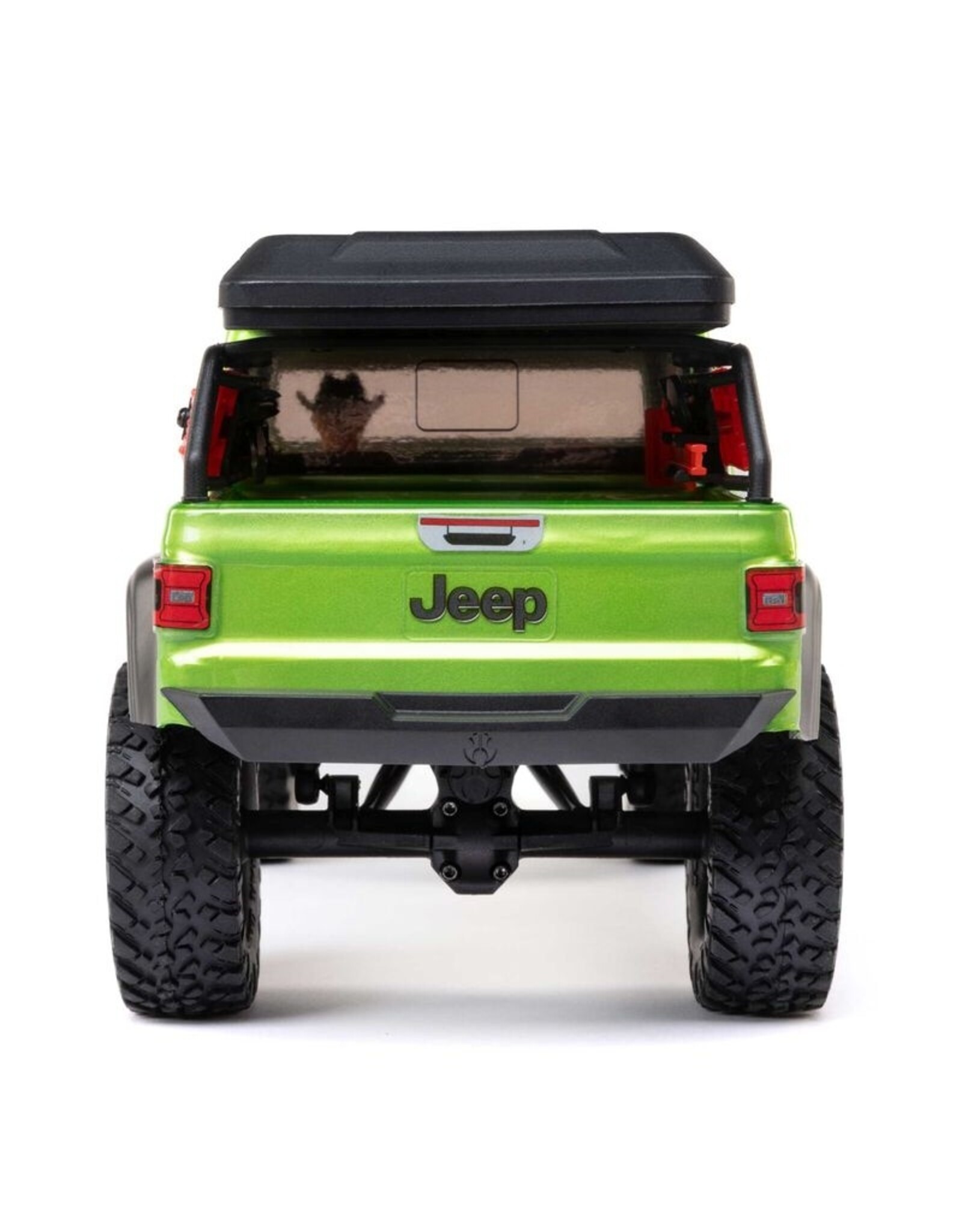 Axial AXI00005V2T3 SCX24 Jeep Gladiator 4WD Rock Crawler RTR, Green