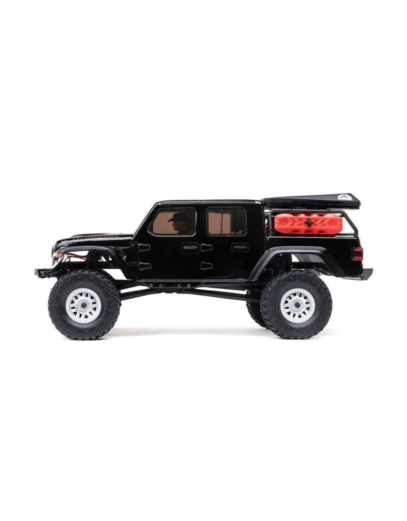Axial AXI00005V2T5 SCX24 Jeep Gladiator 4WD Rock Crawler RTR, Black