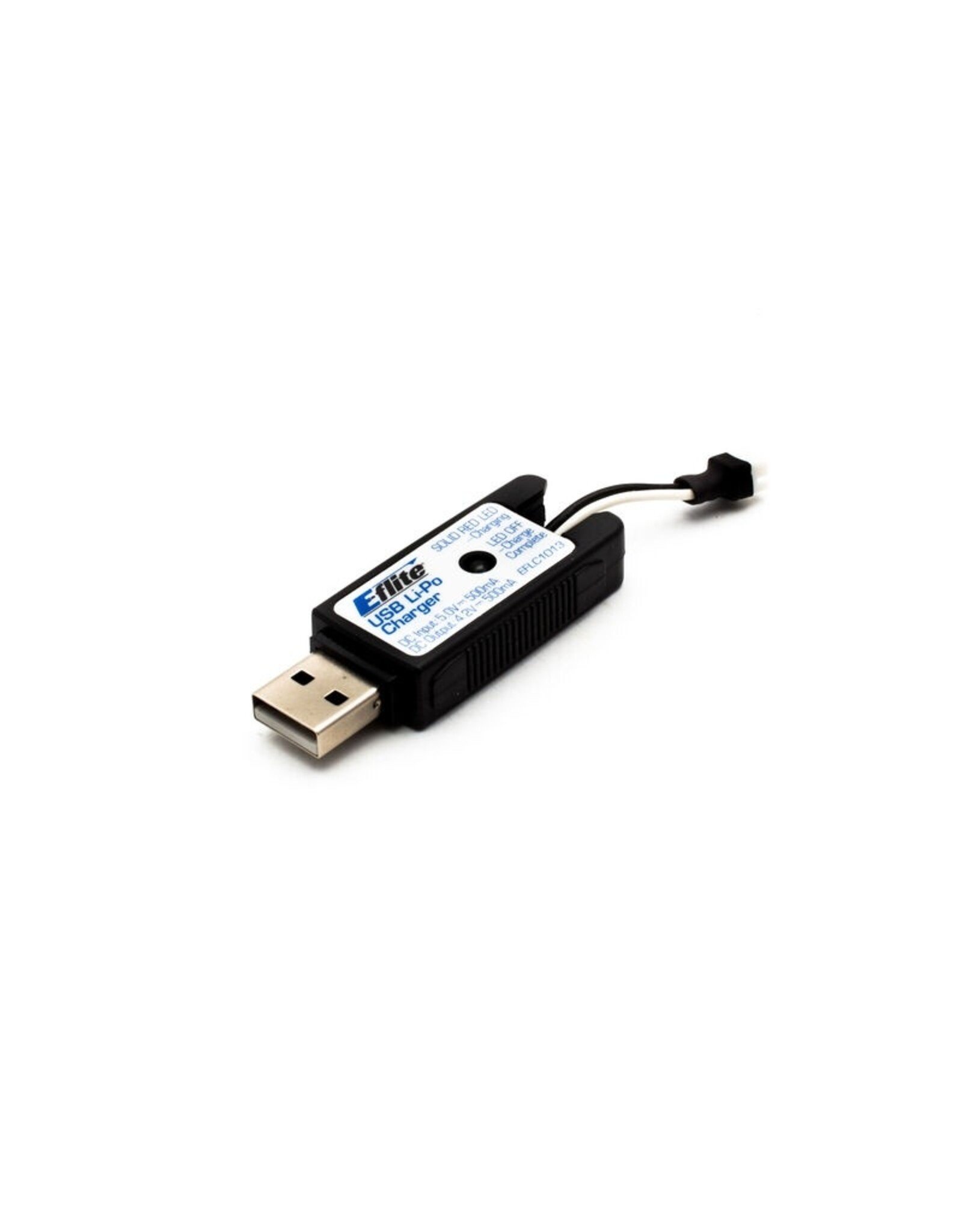 E-flite EFLC1013 1S USB Li-Po Charger, 500mAh High Current UMX