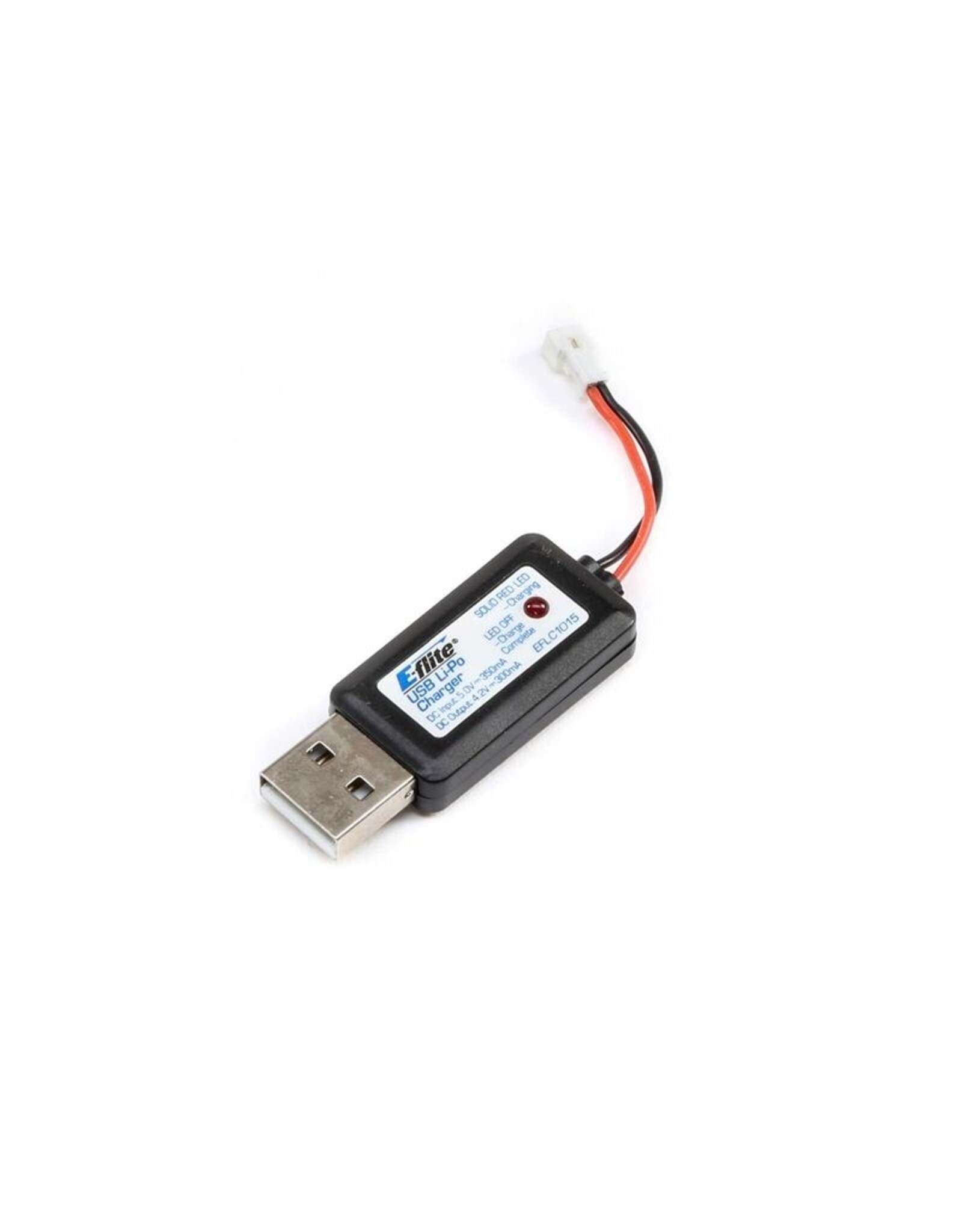 E-flite EFLC1015 1S USB Li-Po Charger, 300mAh