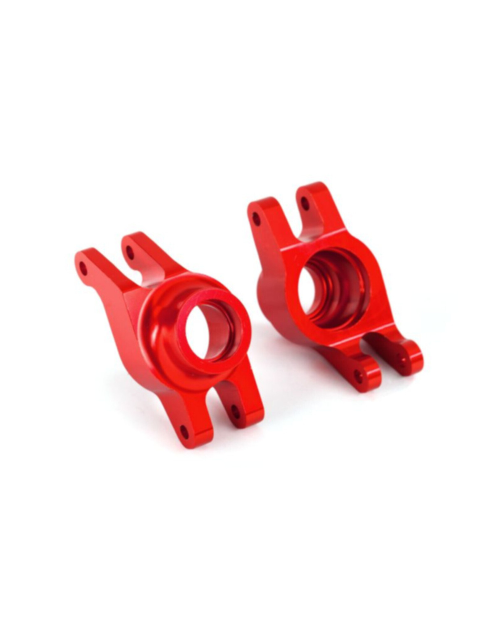 Traxxas TRA8952R Carriers, stub axle (red-anodized 6061-T6 aluminum) (rear) (2)