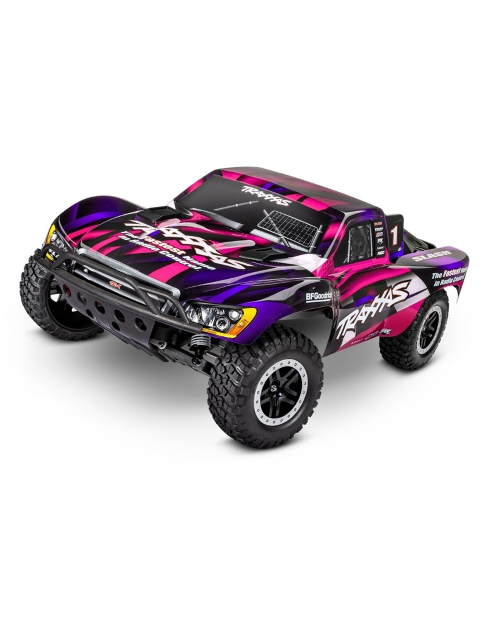 Traxxas TRA58034-8 Slash: 1/10 Scale 2WD Short Course Truck w/USB-C PINK