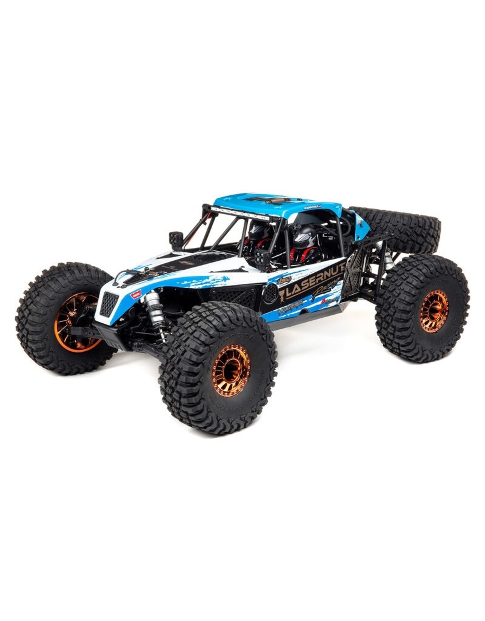 Losi LOS03028T1 1/10 Lasernut U4 4WD Brushless RTR with Smart ESC, Blue