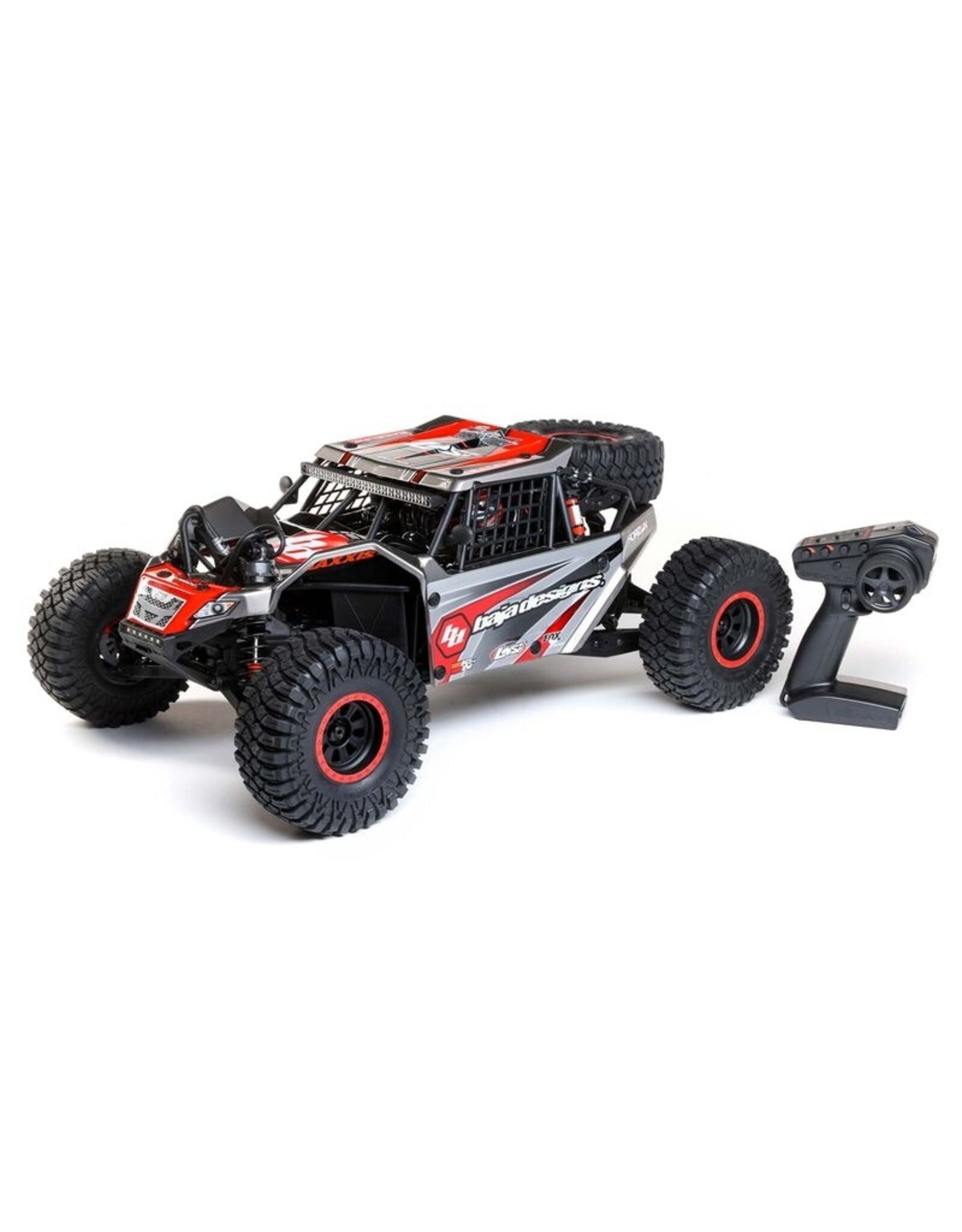 Losi LOS05016V2T2 1/6 Super Rock Rey V2 4WD Brushless Rock Racer RTR, Gray