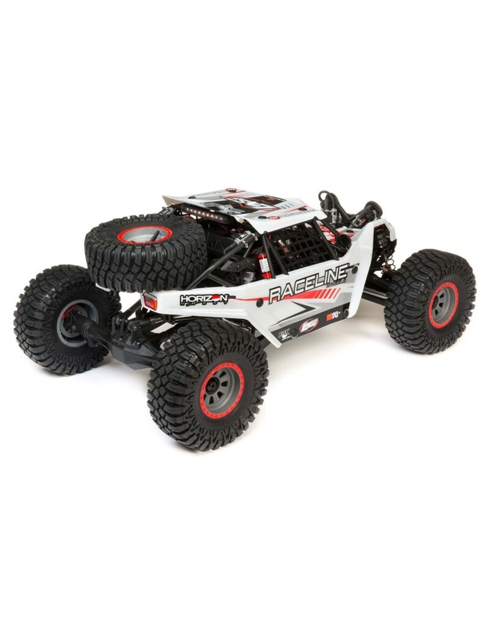 Losi LOS05016V2T1  1/6 Super Rock Rey V2 4WD Brushless Rock Racer RTR White