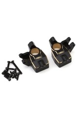 treal TLHTSCX10_III-35 Axial SCX10 III Brass Front Inner Portal Covers (60g)