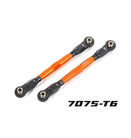 Traxxas TRA8948A Toe links, front (TUBES orange-anodized, 7075-T6 aluminum, stronger than titanium) (88mm) (2)/ rod ends, rear (4)/ rod ends, front (4)/ aluminum wrench (1)