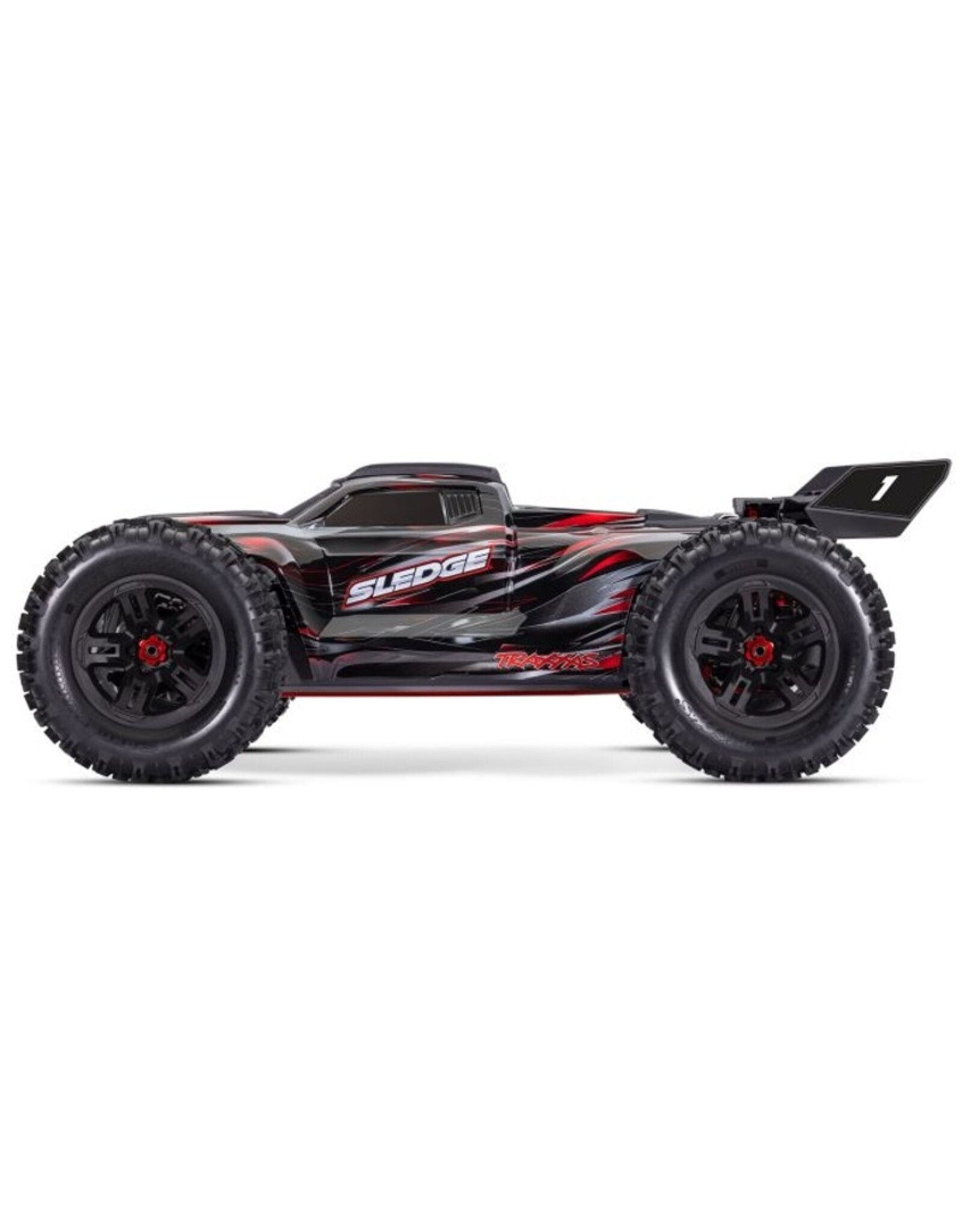 Traxxas TRA95096-4  1/8 Sledge Belted RED