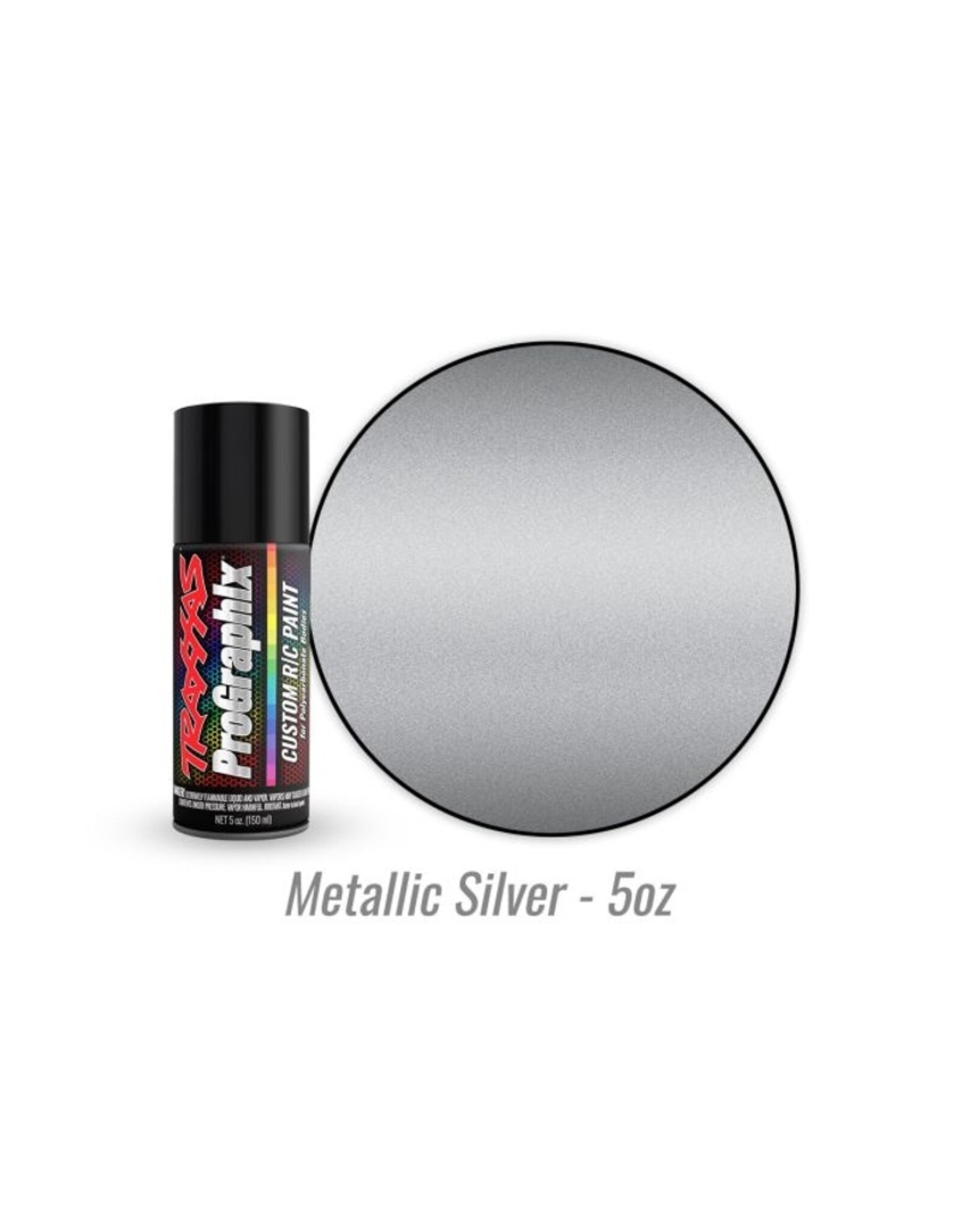 Traxxas TRA5073 BODY PAINT, METALLIC SLVR 13.5OZ