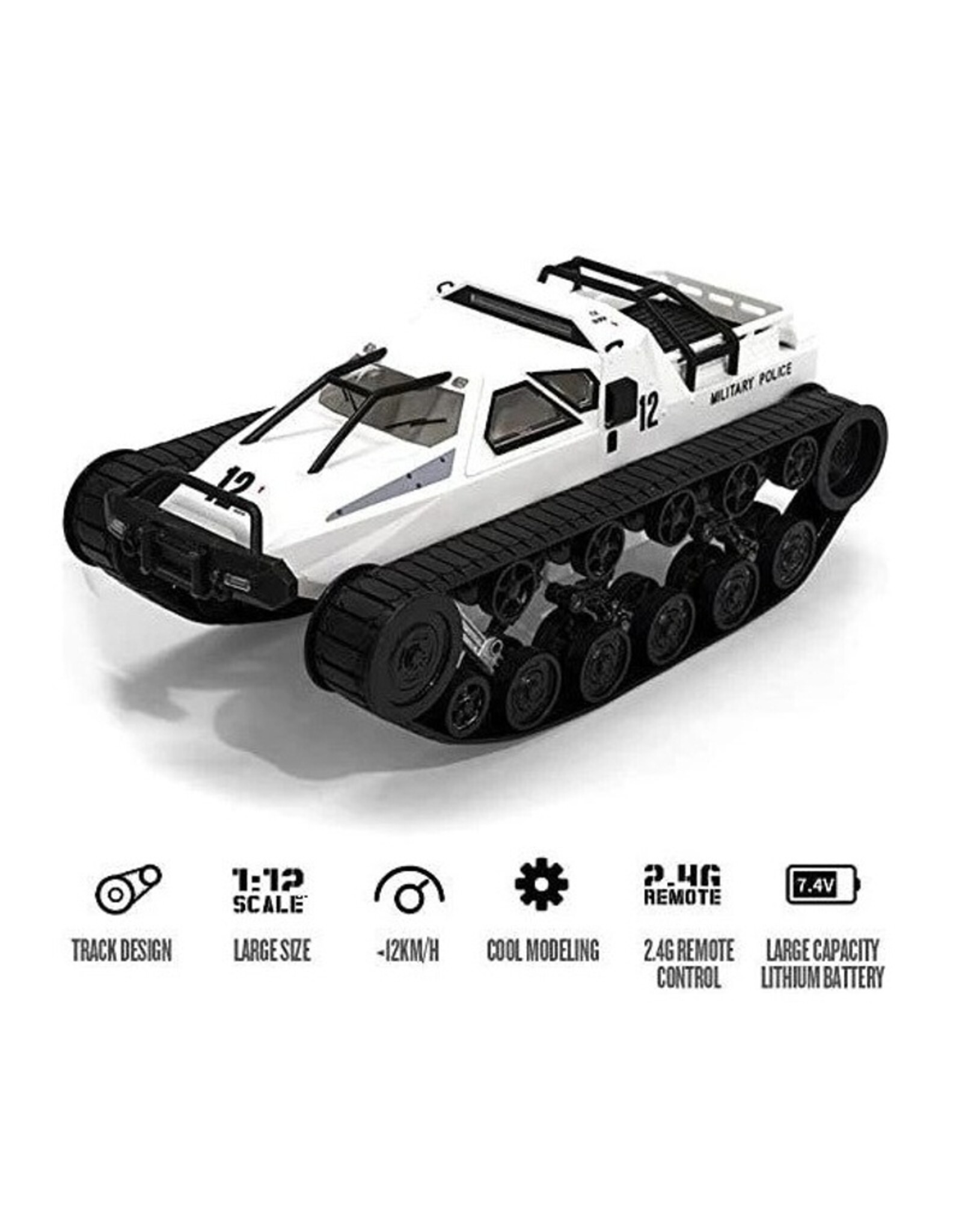IMEX IMX14300 RIPPER TANK - WHITE