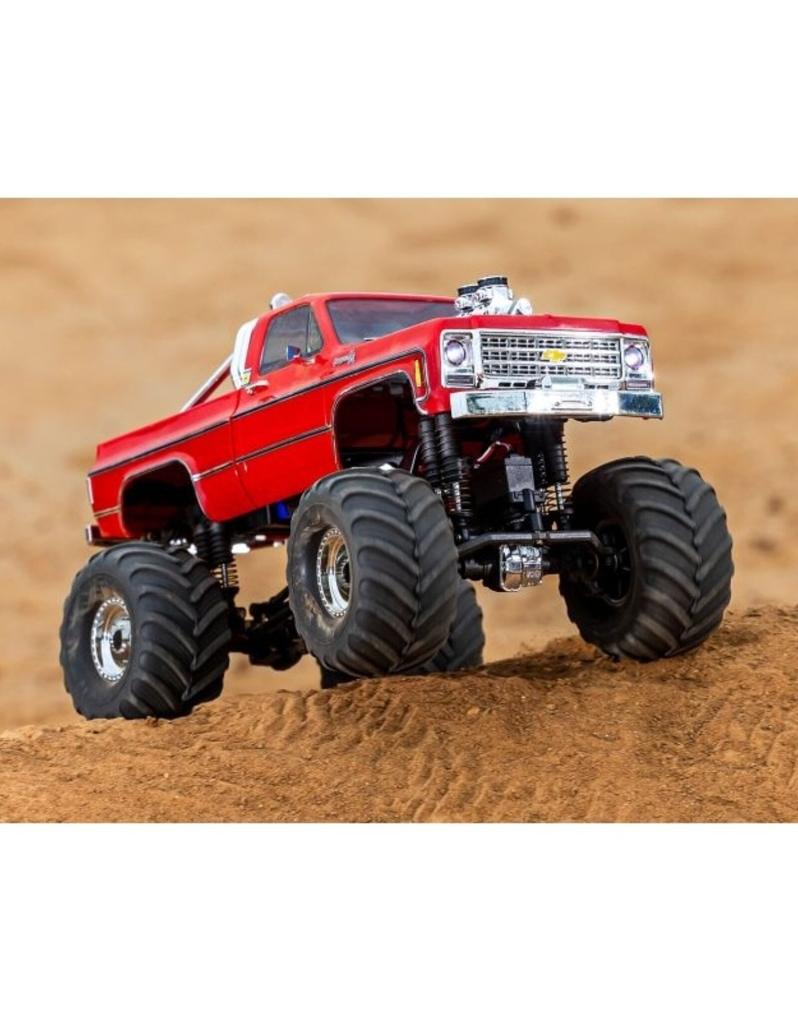 Traxxas TRA98064-1 TRX-4MT  Chevrolet K10 Monster Truck Red