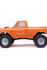 Axial AXI00001V2T3 1/24 SCX24 1967 Chevrolet C10 4WD Brushed Truck RTR, Orange