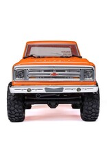 Axial AXI00001V2T3 1/24 SCX24 1967 Chevrolet C10 4WD Brushed Truck RTR, Orange