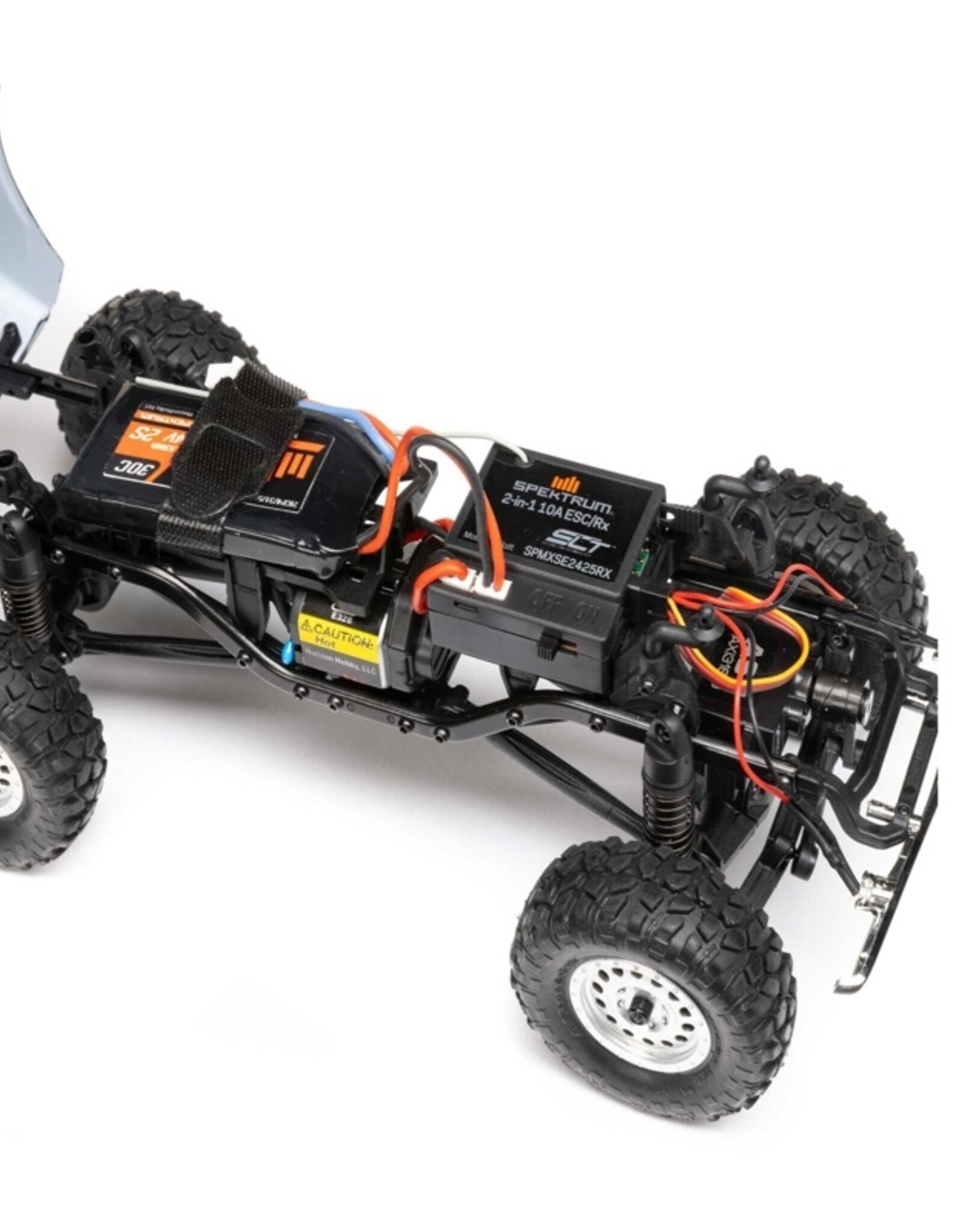 Axial AXI00001V2T3 SCX24 Chevrolet C10 4WD RTR, Orange