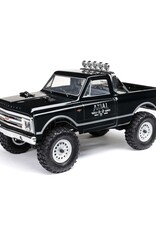 Axial AXI00001V2T4 1/24 SCX24 1967 Chevrolet C10 4WD Brushed Truck RTR, Black