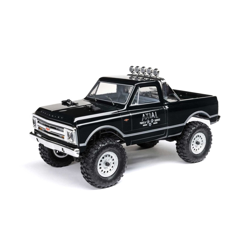 AXI00001V2T4 1/24 SCX24 1967 Chevrolet C10 4WD Brushed Truck RTR