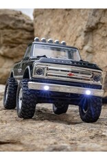 Axial AXI00001V2T4 1/24 SCX24 1967 Chevrolet C10 4WD Brushed Truck RTR, Black