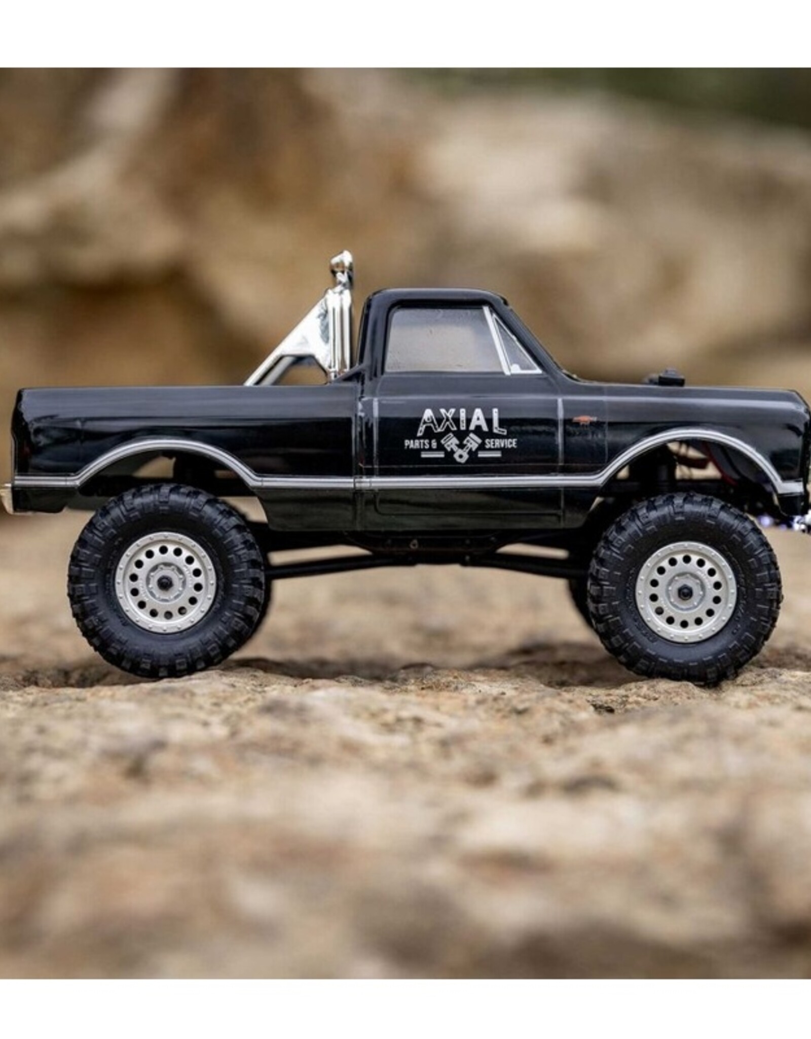 AXI00001V2T4 1/24 SCX24 1967 Chevrolet C10 4WD Brushed Truck