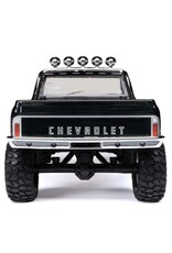 Axial AXI00001V2T4 1/24 SCX24 1967 Chevrolet C10 4WD Brushed Truck RTR, Black
