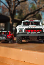 Arrma ARA2104T1 MOJAVE GROM MEGA 380 Brushed 4X4 Small Scale Desert Truck RTR with Battery & Charger, Red/Black