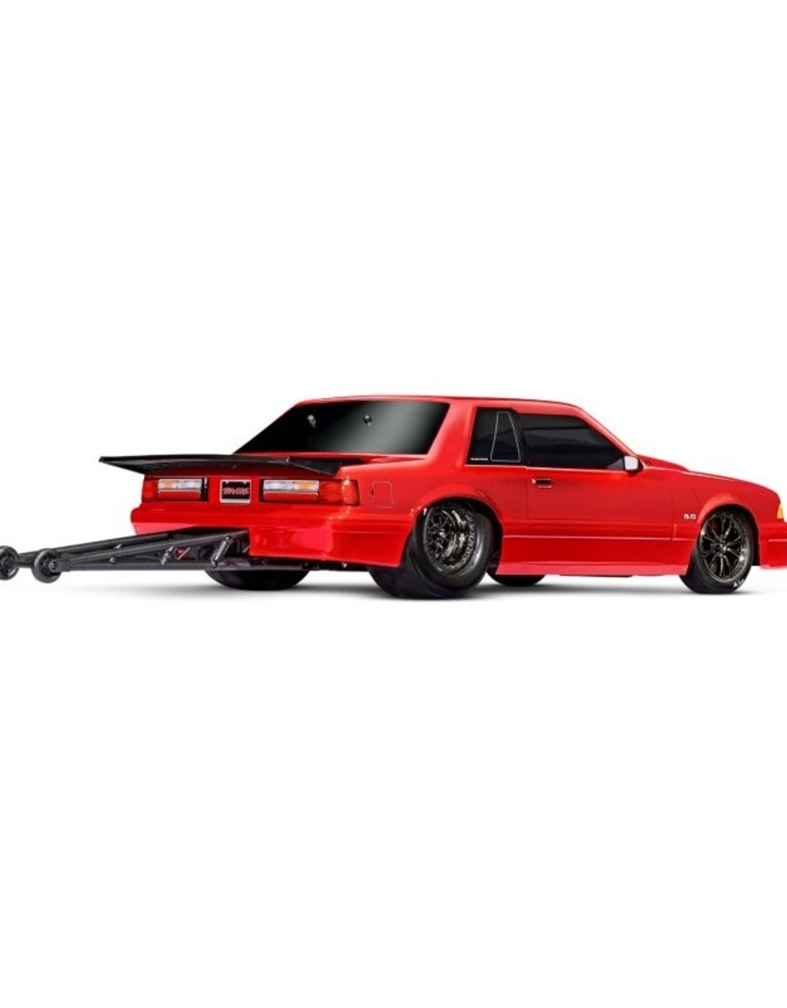 Traxxas TRA94346-74  Drag Slash Mustang HD RED