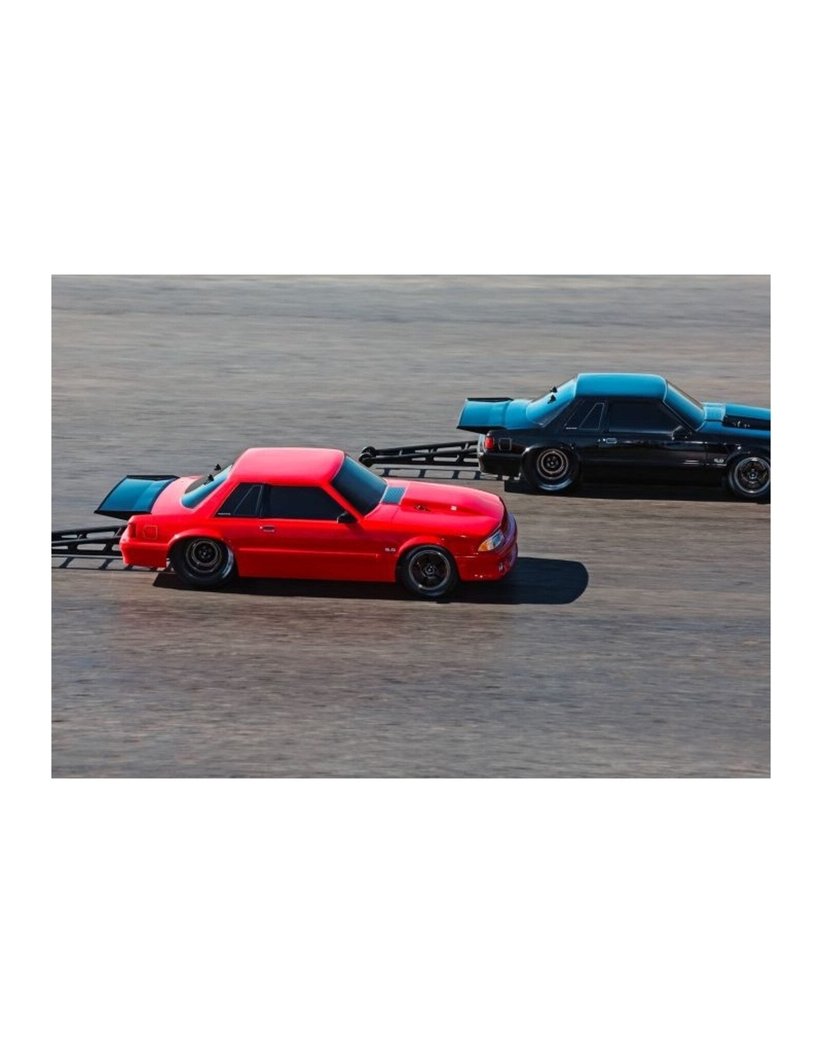 Traxxas TRA94346-74  Drag Slash Mustang HD RED