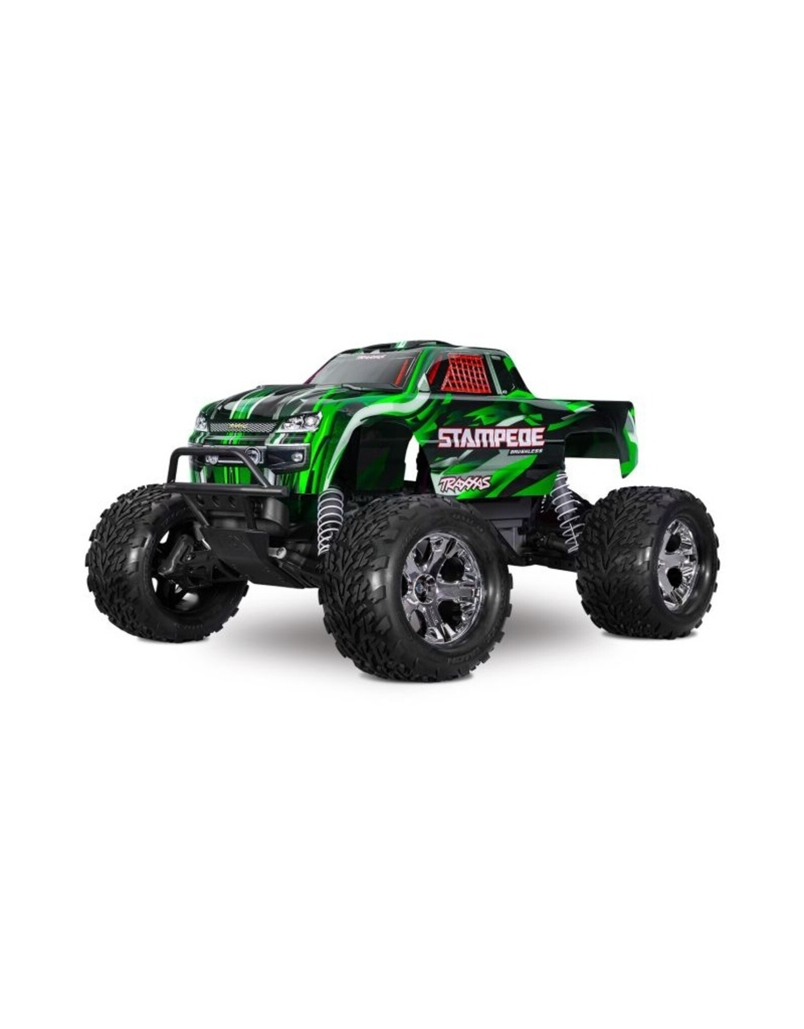 Traxxas TRA36354-4 Stampede 2WD BL-2s HD GRN