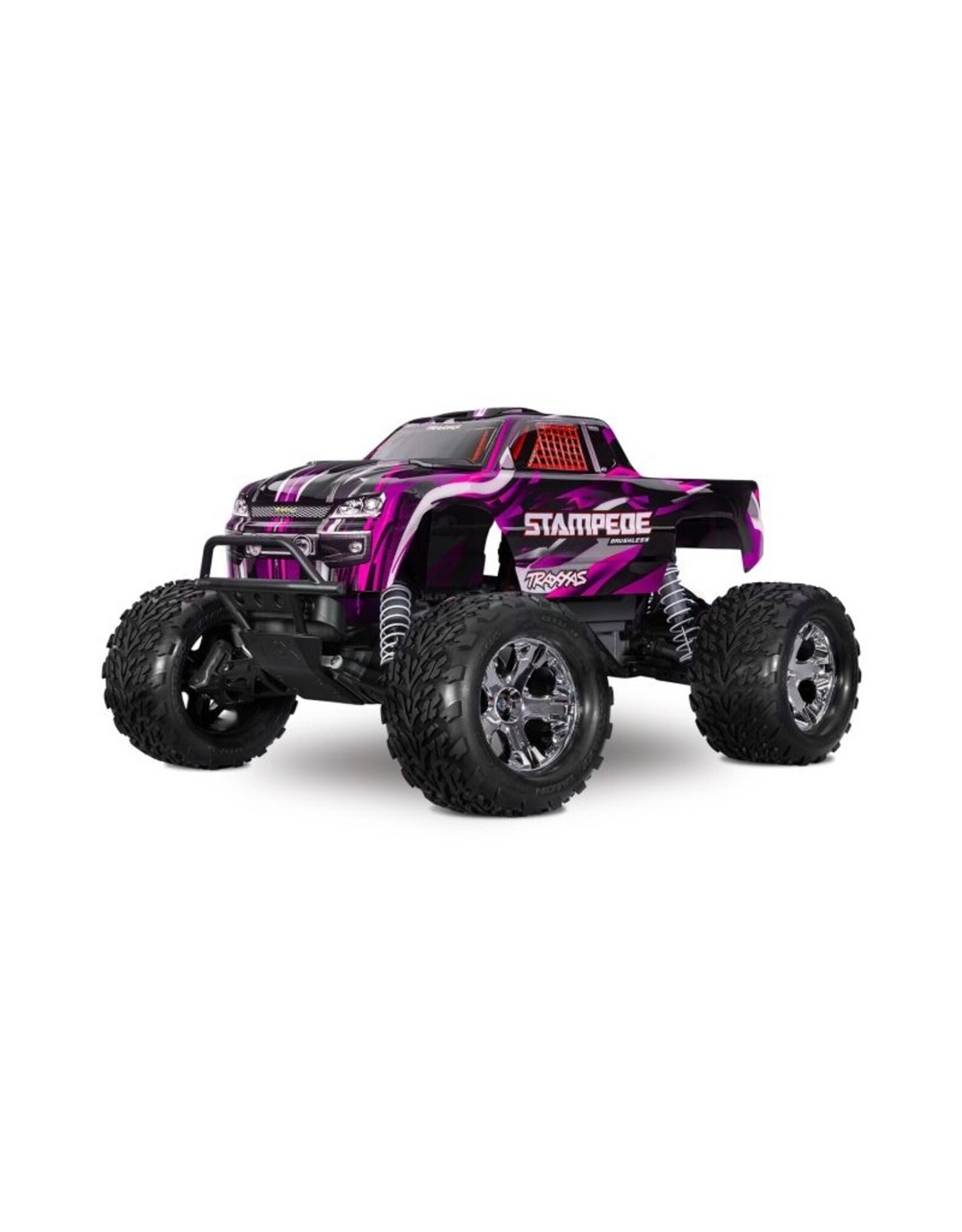 Traxxas TRA36354-4 Stampede 2WD BL-2s HD PINK