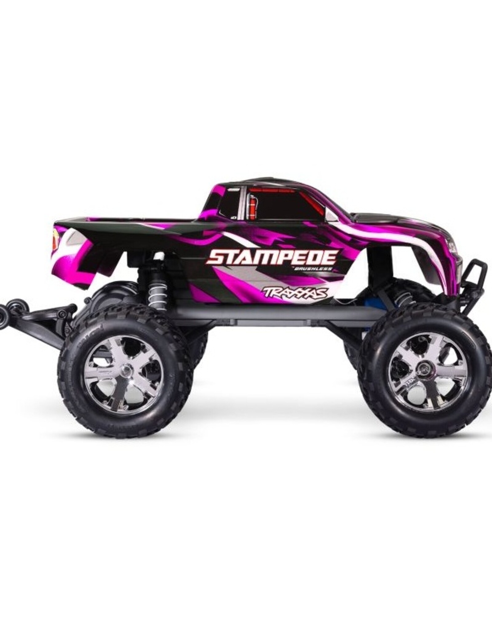 Traxxas TRA36354-4 Stampede 2WD BL-2s HD PINK