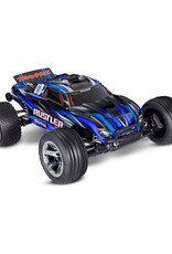 Traxxas TRA37354-4  Rustler 2WD BL-2s HD BLUE