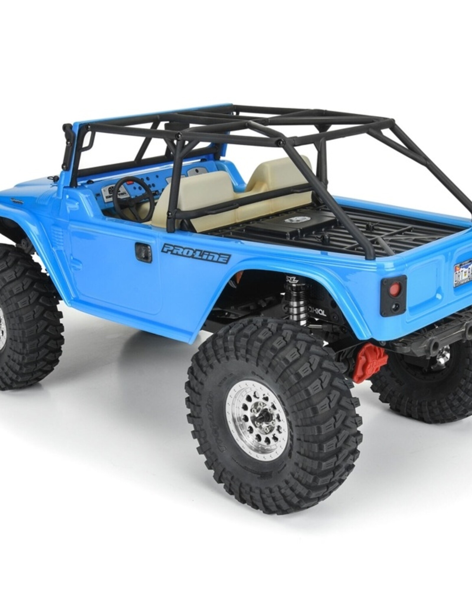 Proline PRO362300 1/10 1979 Toyota Land Cruiser FJ40 Clear Body/Cage 12.3" WB Crawlers