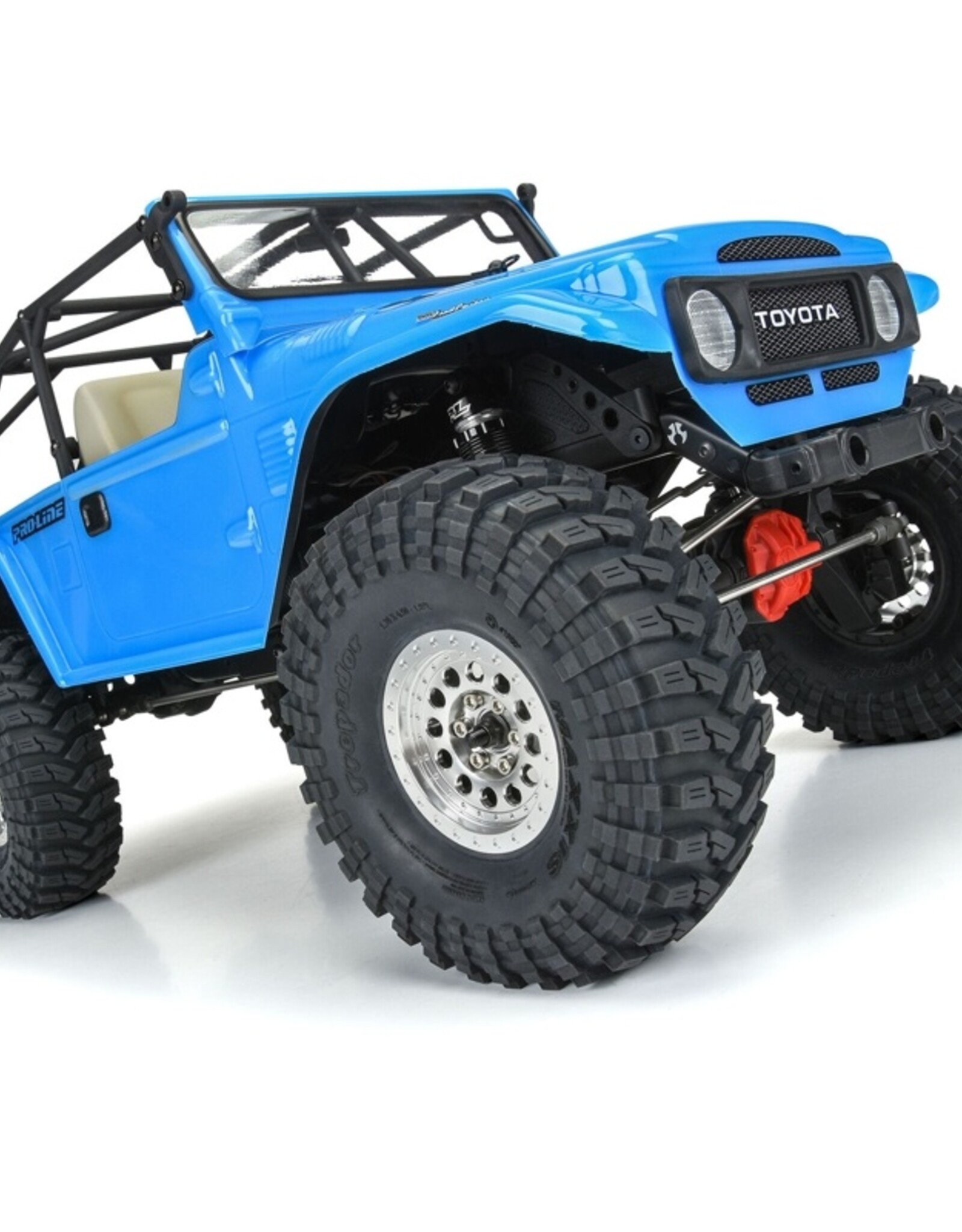 Proline PRO362300 1/10 1979 Toyota Land Cruiser FJ40 Clear Body/Cage 12.3" WB Crawlers