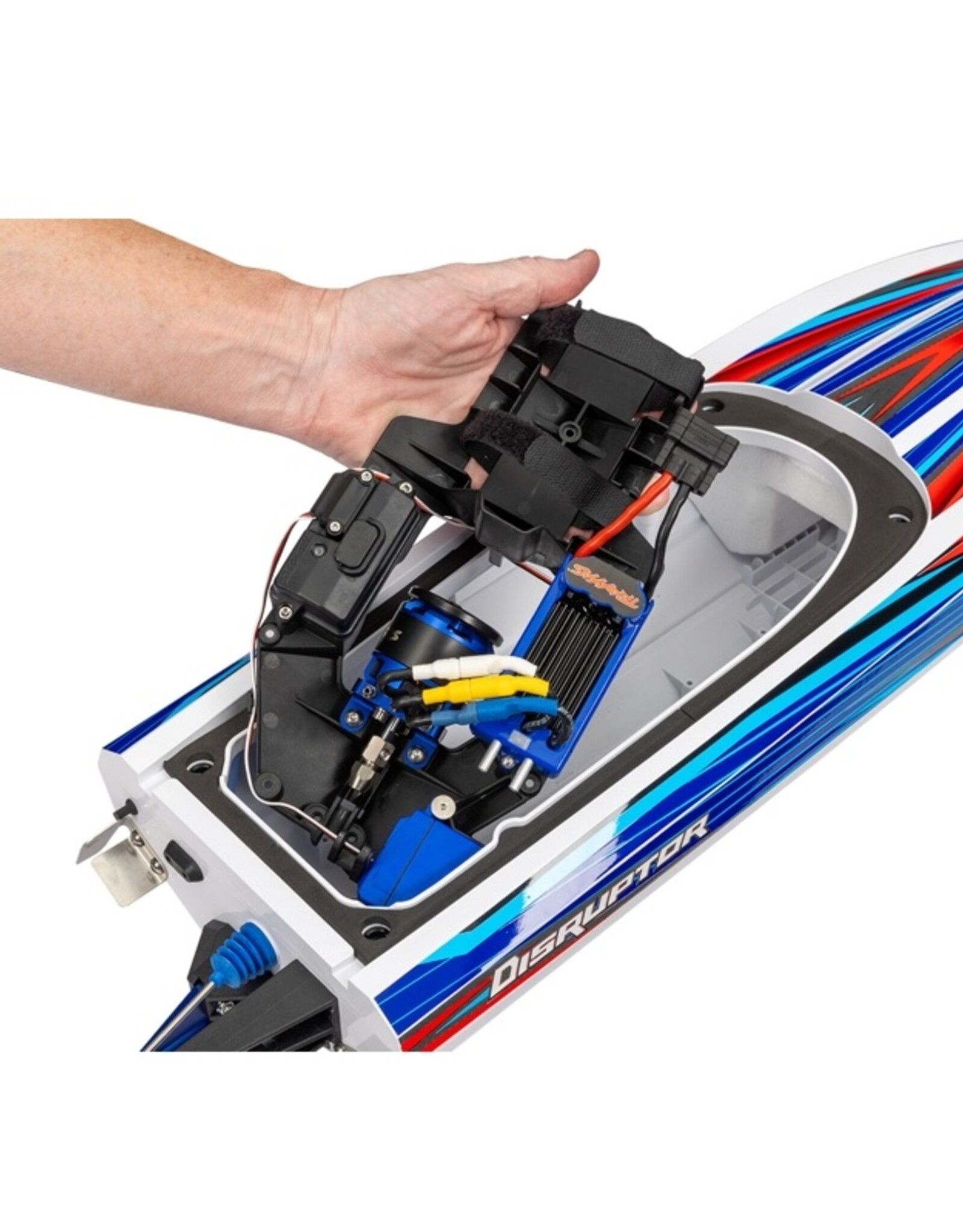 Traxxas TRA106064-4 Disruptor 4s Boat- ORNG