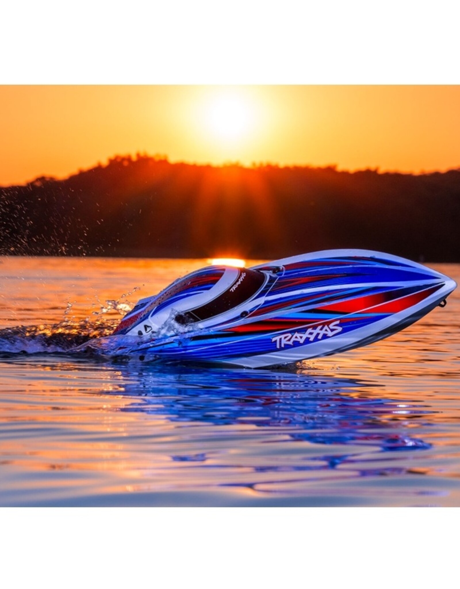 Traxxas TRA106064-4 Disruptor 4s Boat- ORNG