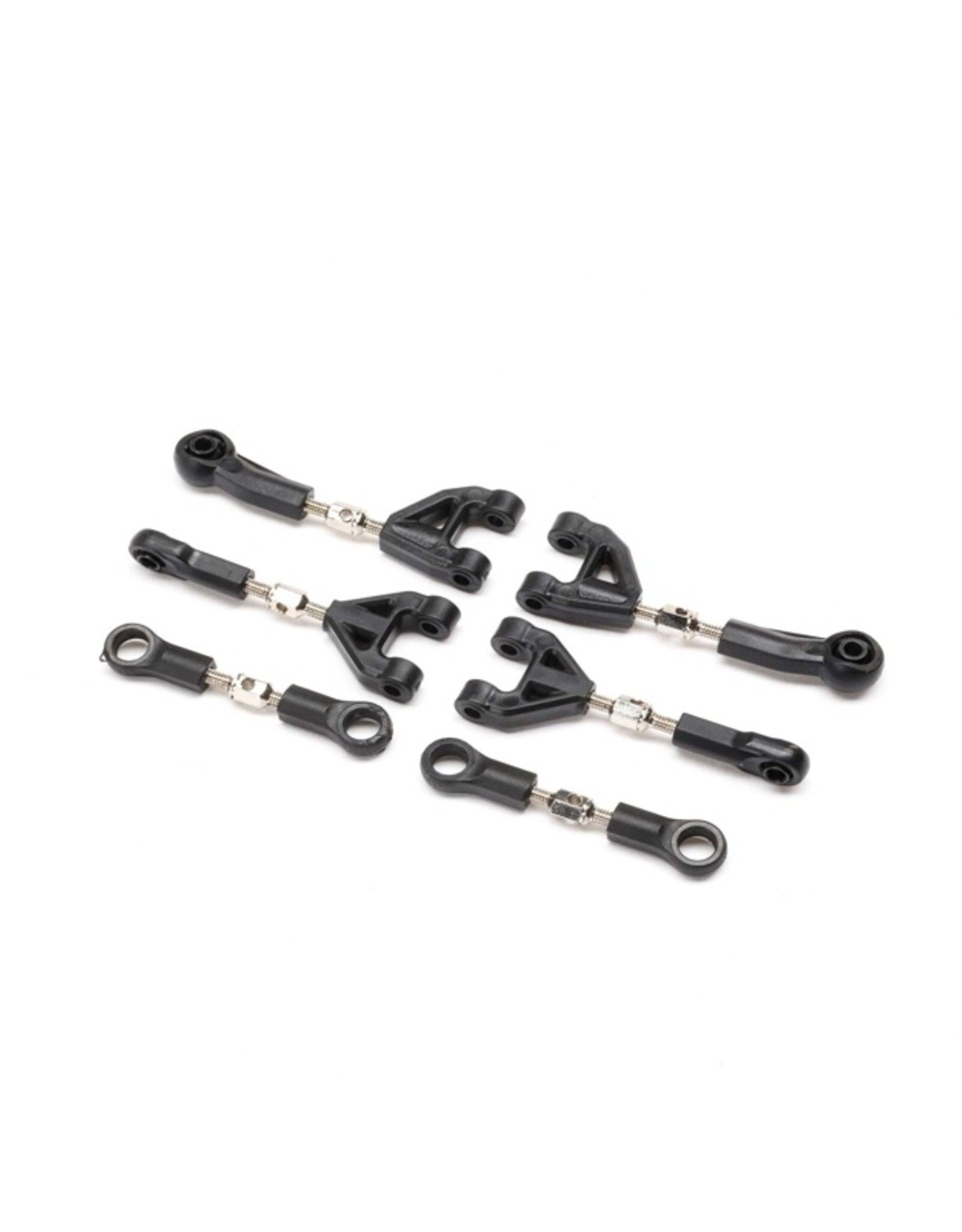 Losi LOS-1923 Adjustable Camber & Steering Link Set: NASCAR GROM