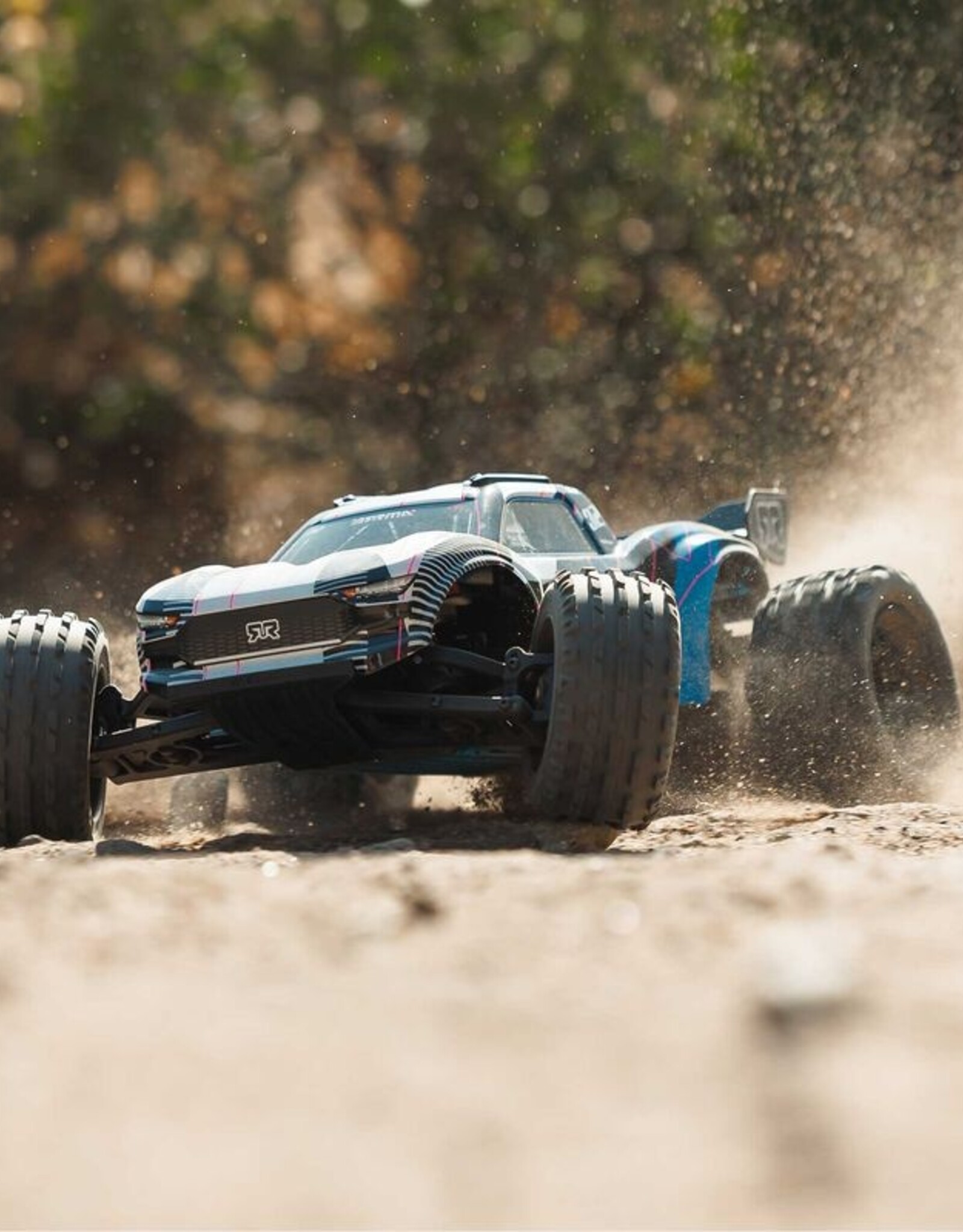 Arrma ARA3205T1 1/10 VORTEKS MEGA 550 2WD Stadium Truck RTR, Blue
