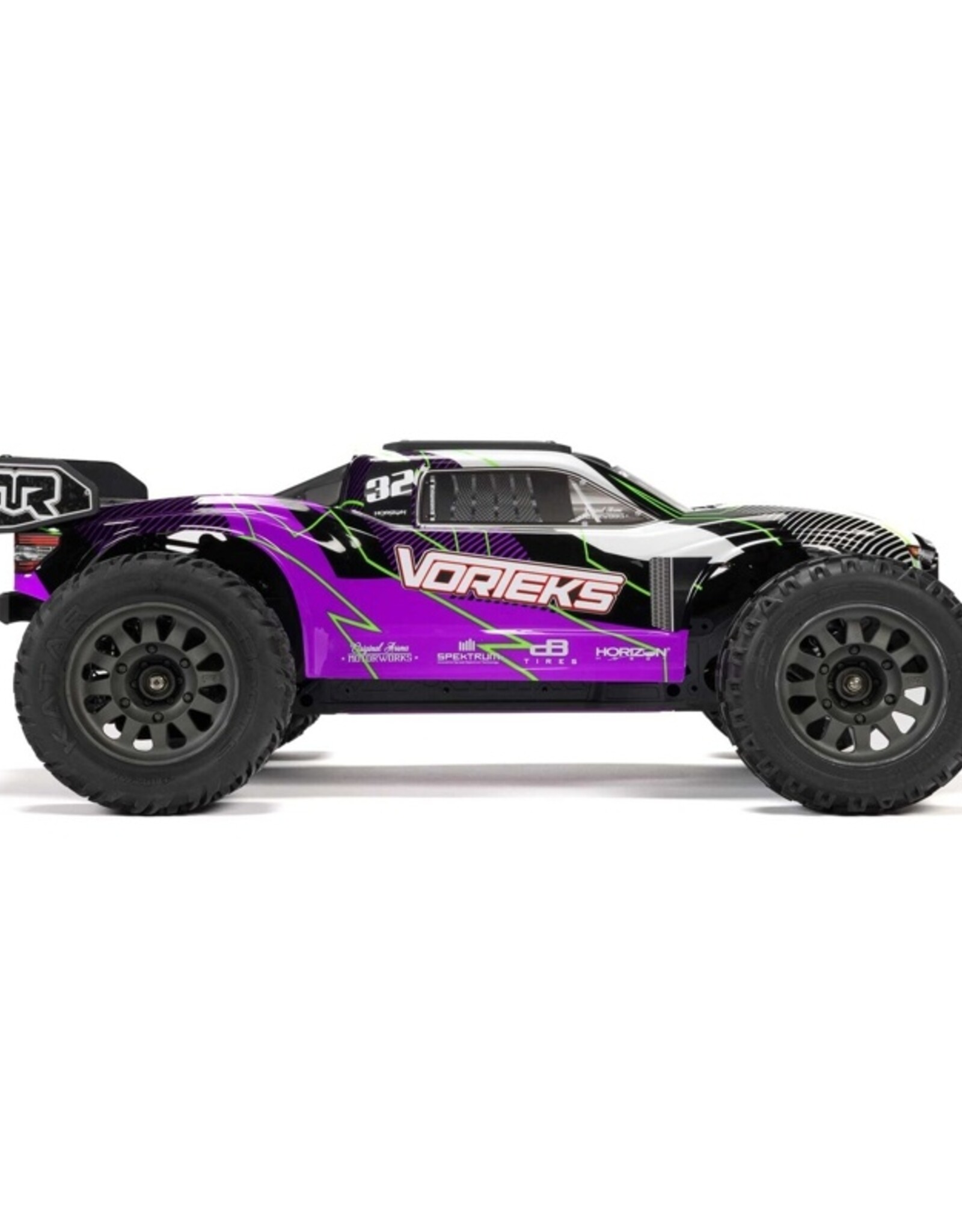 Arrma ARA3205ST2  1/10 VORTEKS 2wd STADIUM TRUCK RTR WITH SMART BATTERY & CHARGER, PURPLE