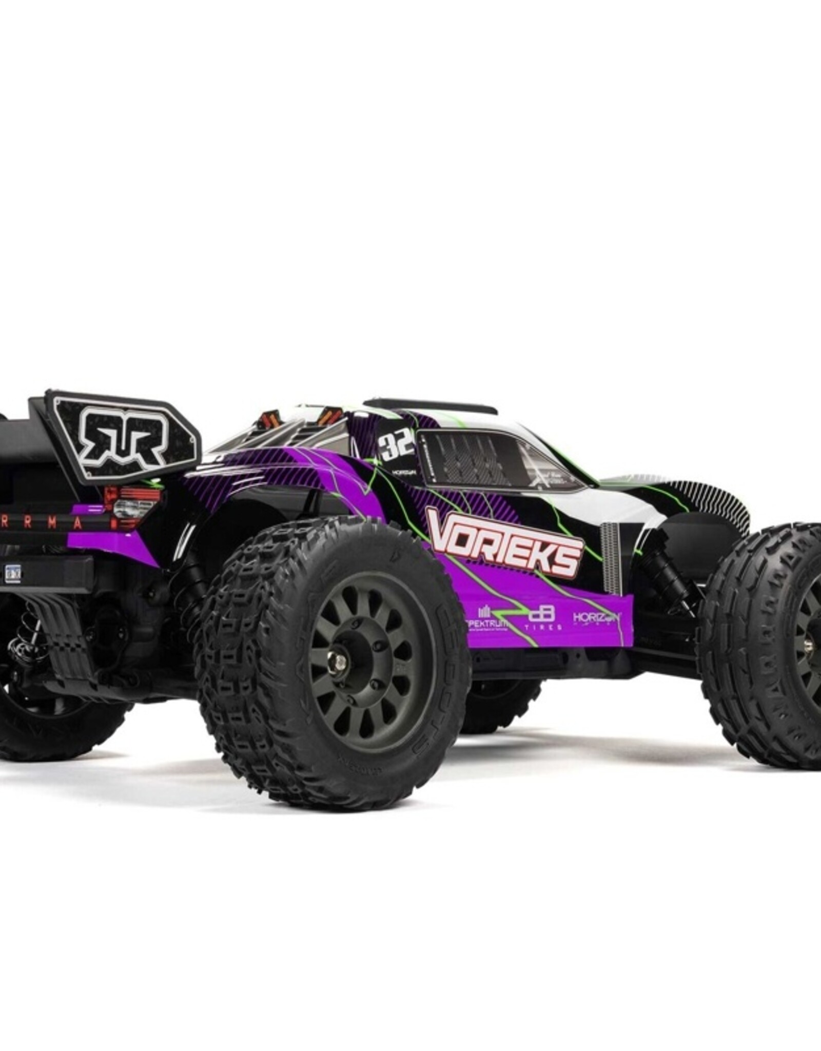Arrma ARA3205ST2  1/10 VORTEKS 2wd STADIUM TRUCK RTR WITH SMART BATTERY & CHARGER, PURPLE