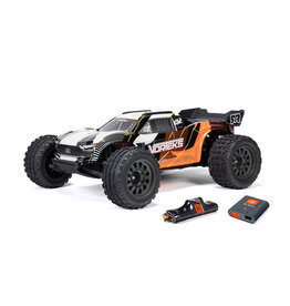 Arrma ARA3205ST1 1/10 VORTEKS MEGA 550 2WD Stadium Truck RTR with Battery & Charger, Orange