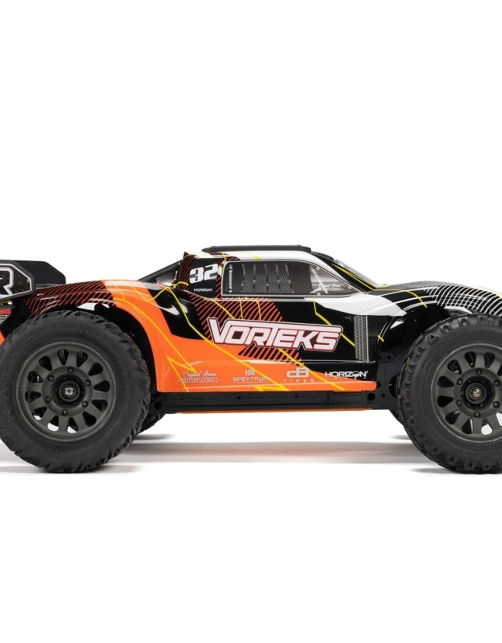 Arrma ARA3205ST1 1/10 VORTEKS MEGA 550 2WD Stadium Truck RTR with Battery & Charger, Orange