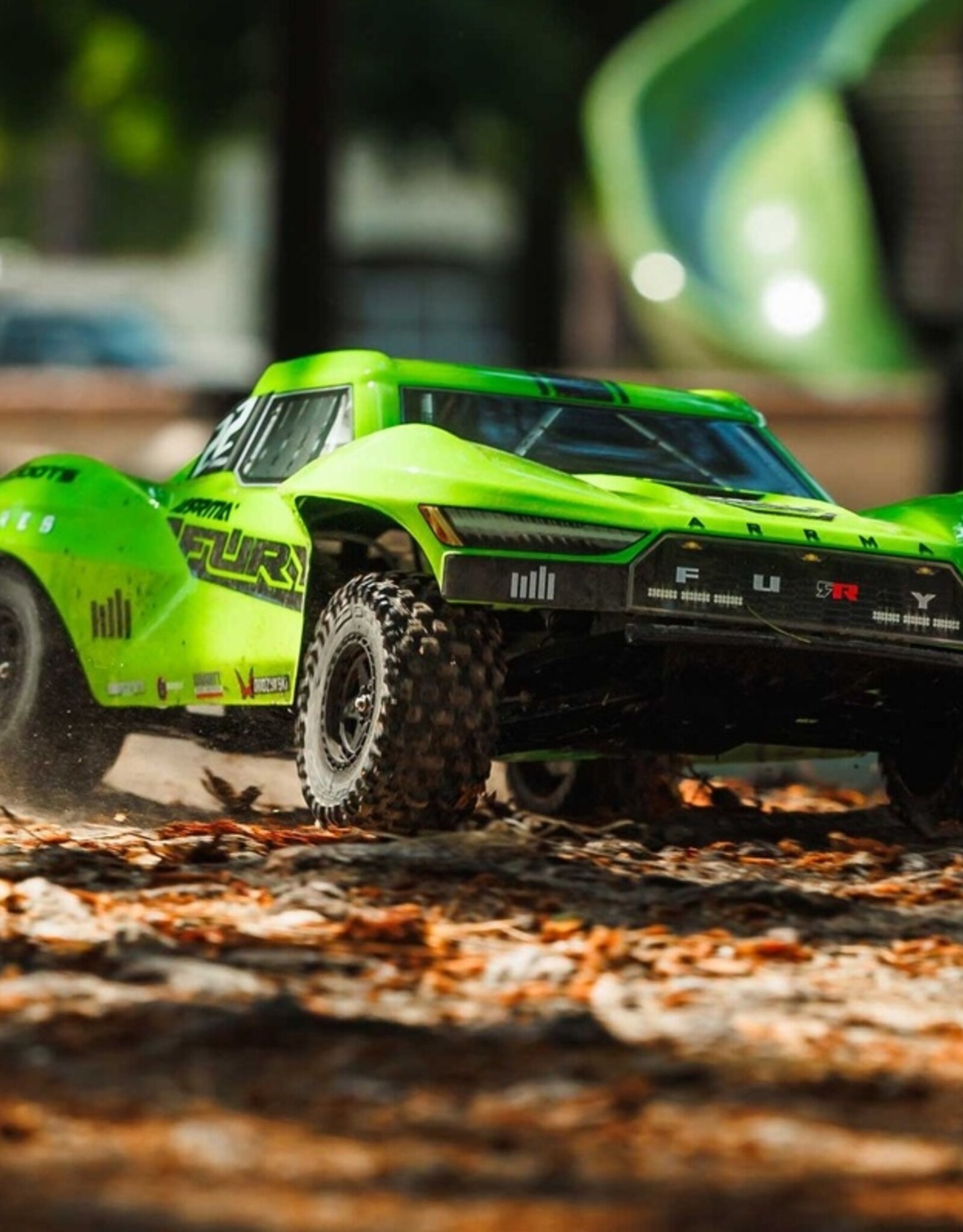 Arrma ARA3221T1 	1/10 FURY 2wd SHORT COURSE TRUCK RTR, GREEN