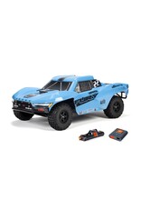 Arrma ARA3221ST2 1/10 FURY MEGA 550 2WD Short Course Truck RTR Batt/charger, Blue