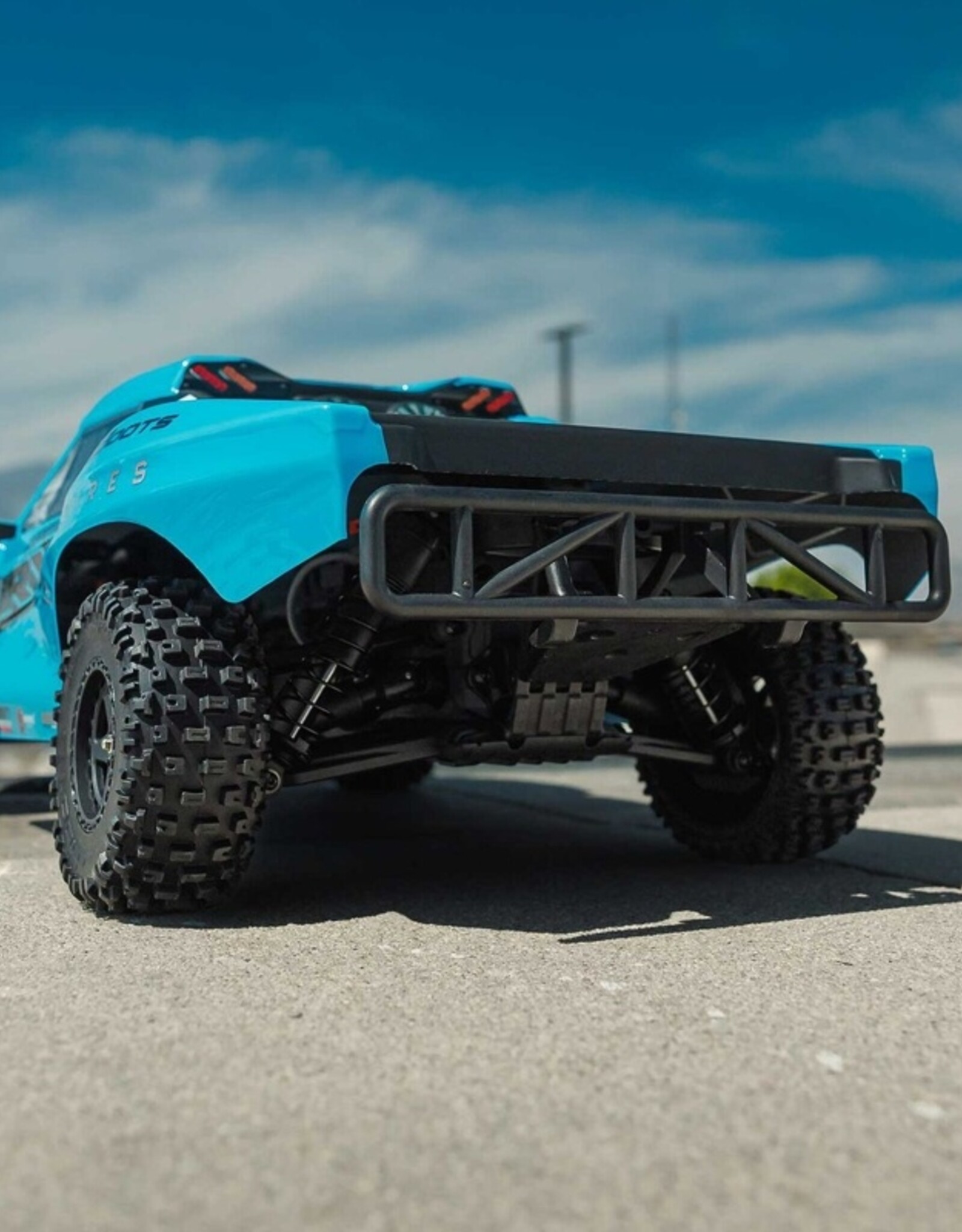 Arrma ARA3221ST2 1/10 FURY MEGA 550 2WD Short Course Truck RTR Batt/charger, Blue