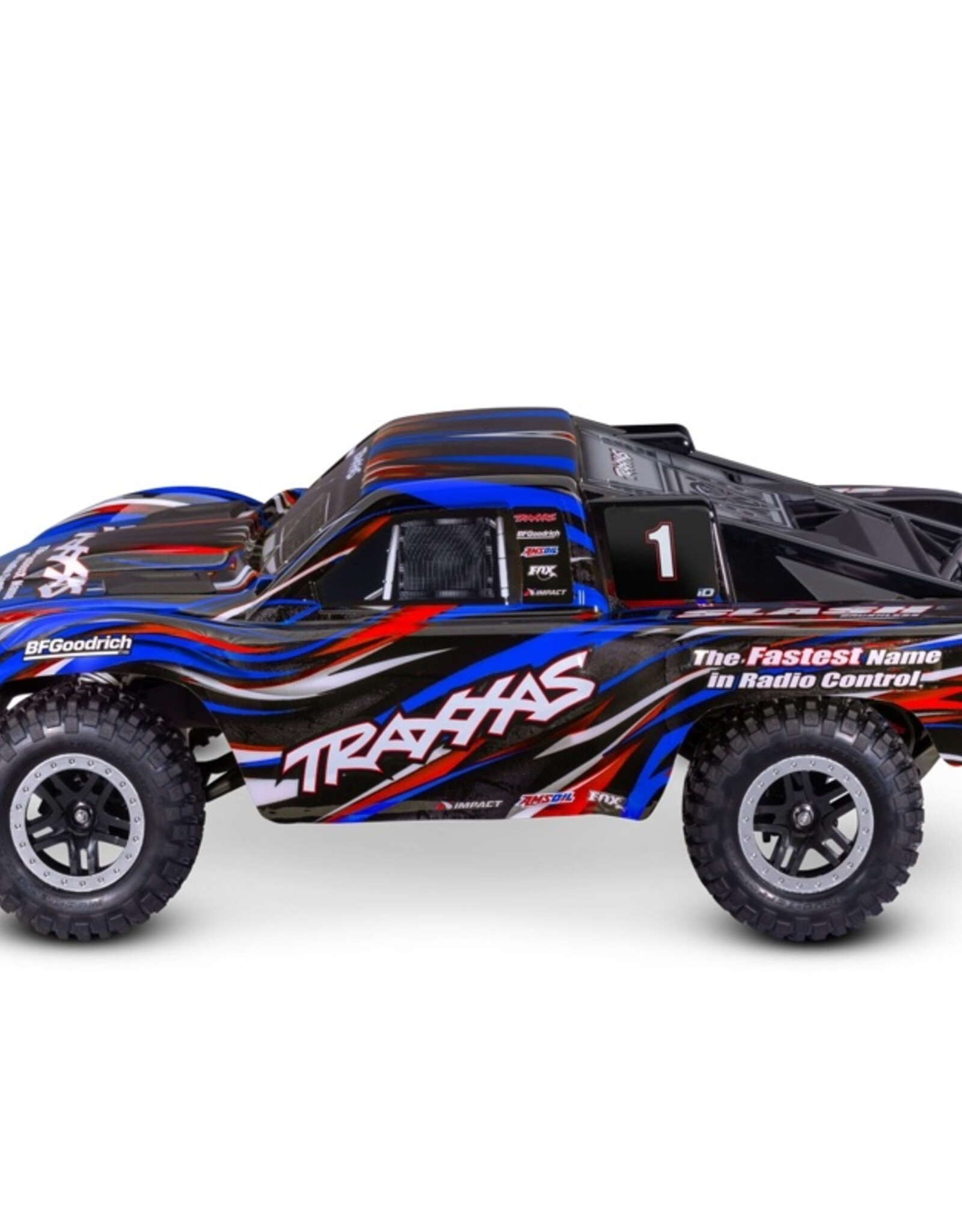 Traxxas TRA58334-4  Slash 2WD BL-2s HD BLUE