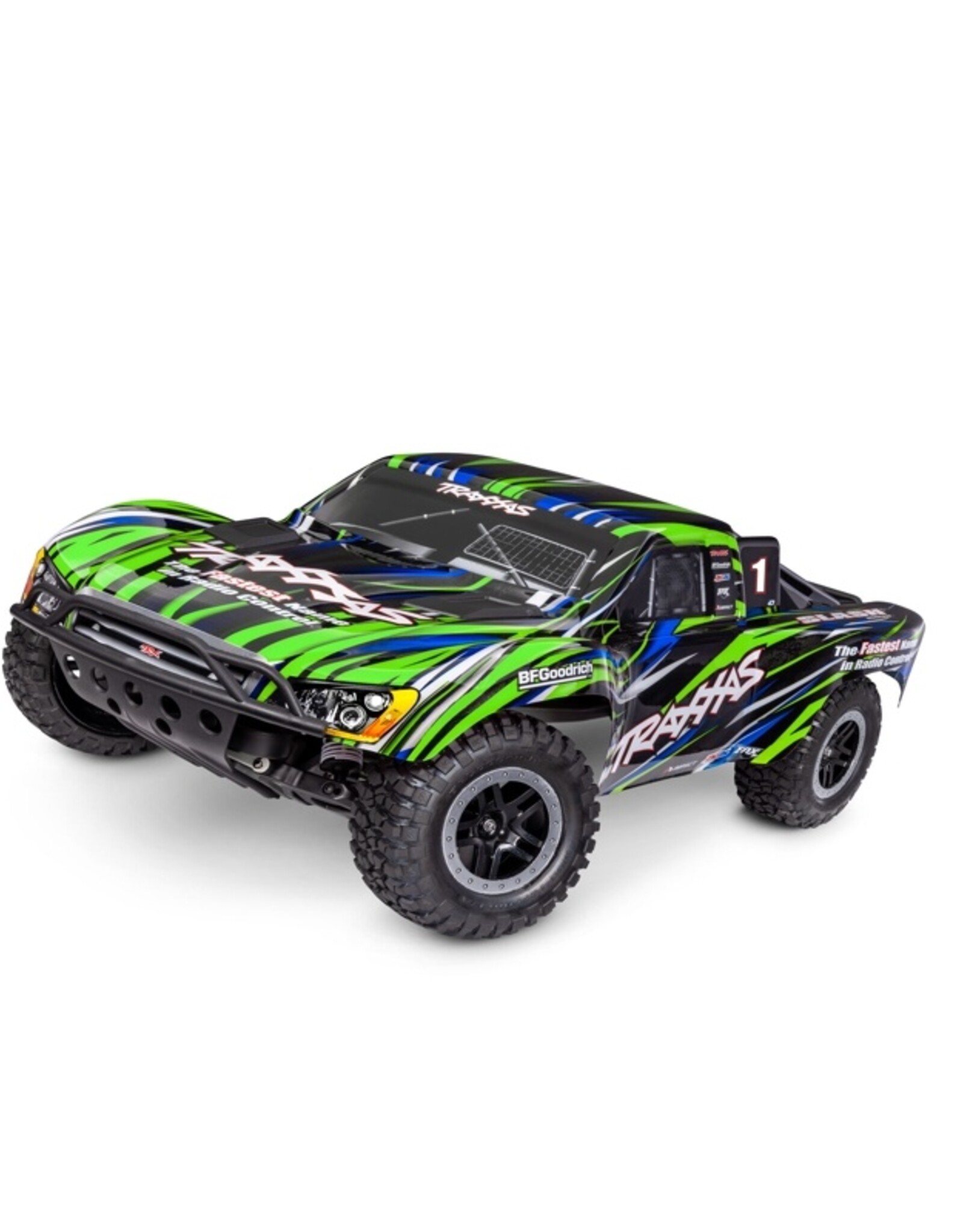 Traxxas TRA58334-4  Slash 2WD BL-2s HD GREEN