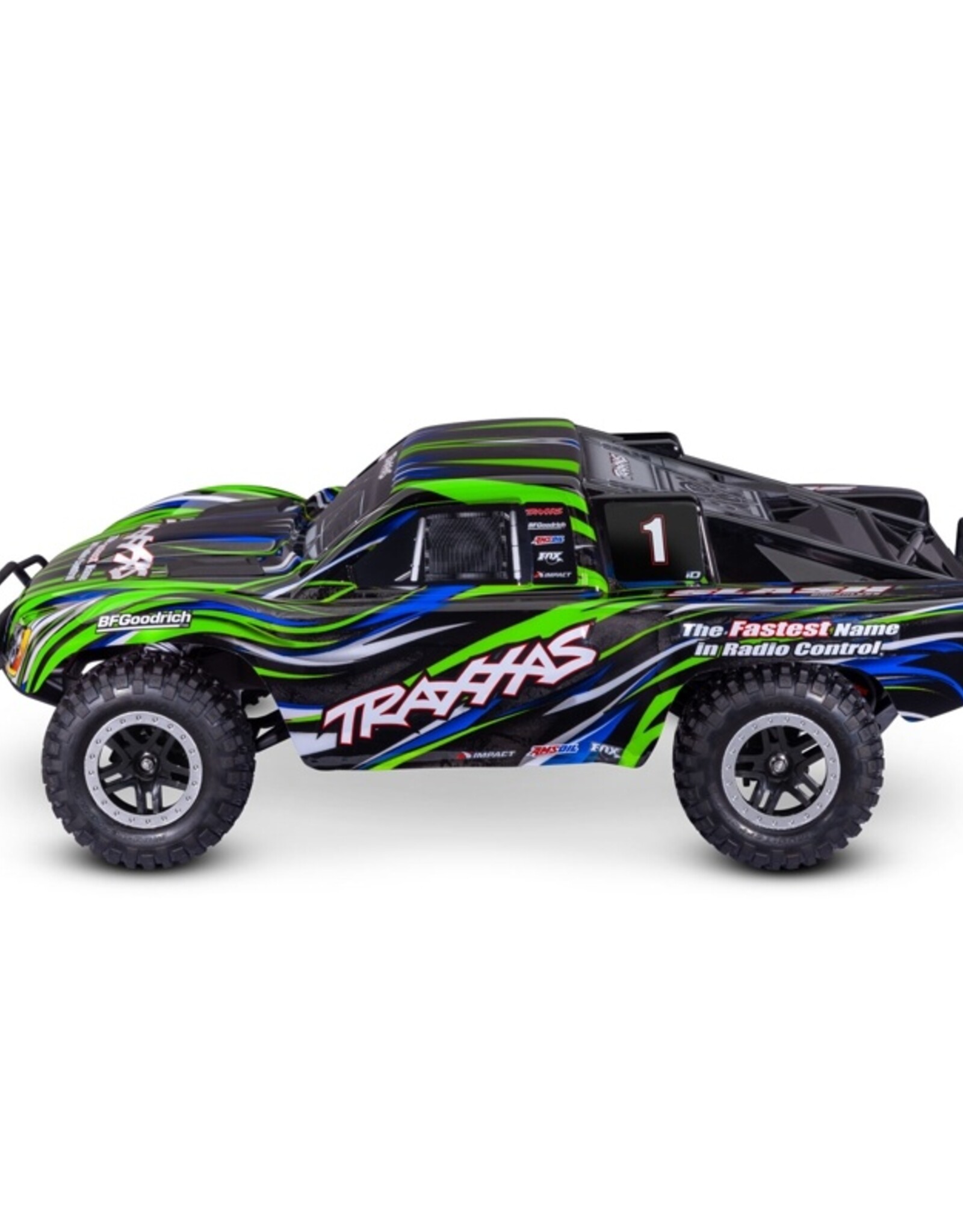 Traxxas TRA58334-4  Slash 2WD BL-2s HD GREEN