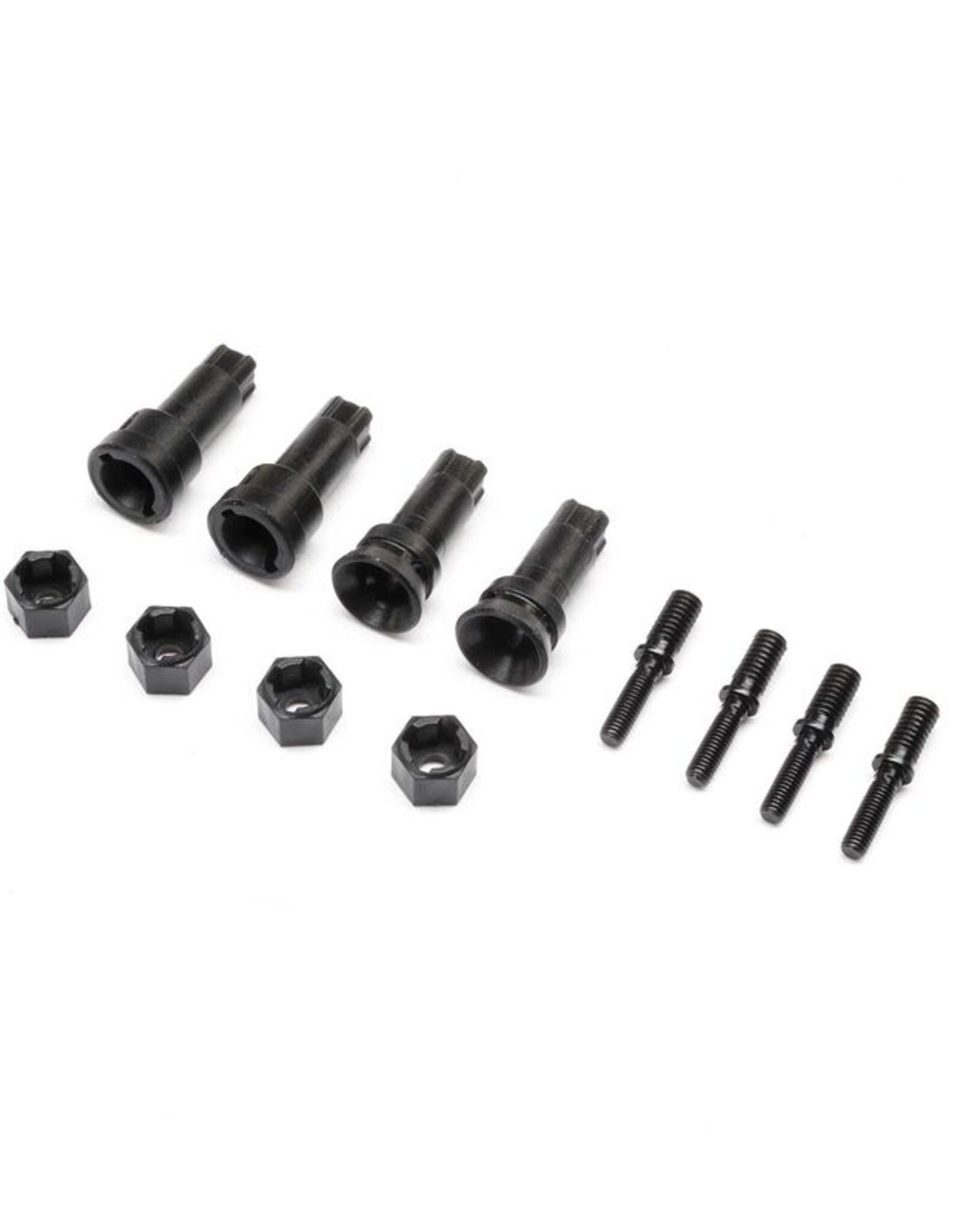 Arrma LOS-1935 Wheel Axle & Hex Set: GROM