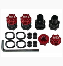 hotracing HRAGRR117XT02 	Aluminum Heavy Duty 17mm Hex Hubs 10mm Offset Arrma GORGON